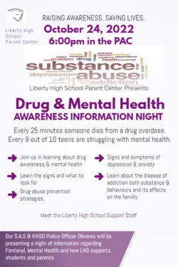 drug awareness night flyer